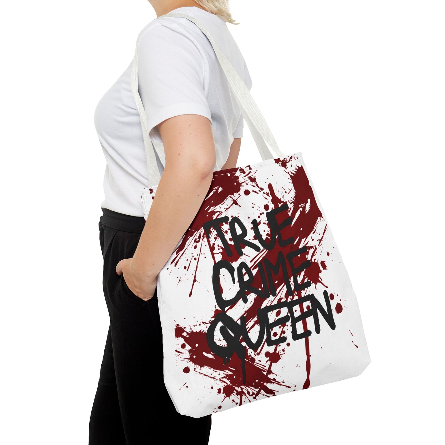 True Crime Halloween Tote Bag