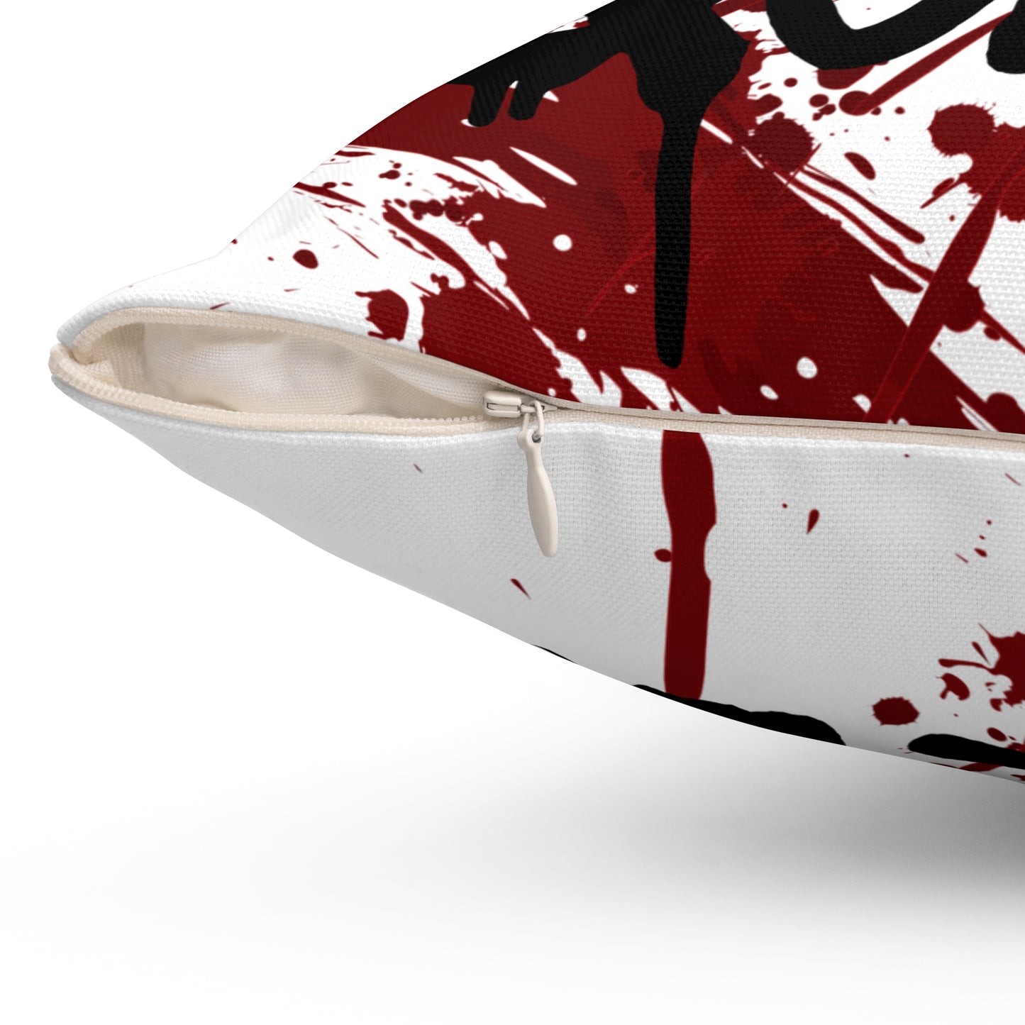 True Crime Queen Decorative Pillow, Throw Pillow for True Crime Fans, Gothic Home Decor, Unique Gift Idea, Cozy Room Accent