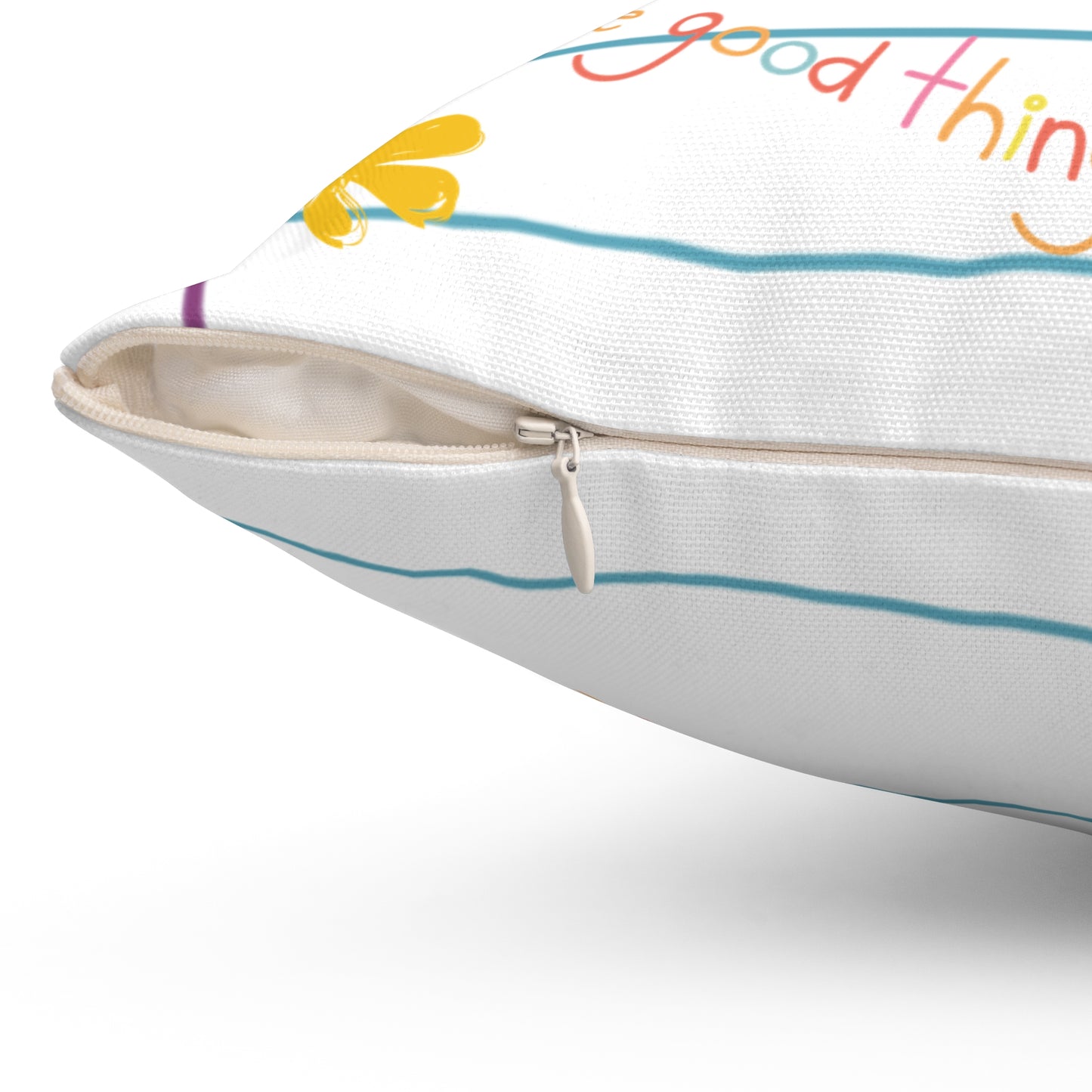 Breath & Believe Decorative Throw Pillow