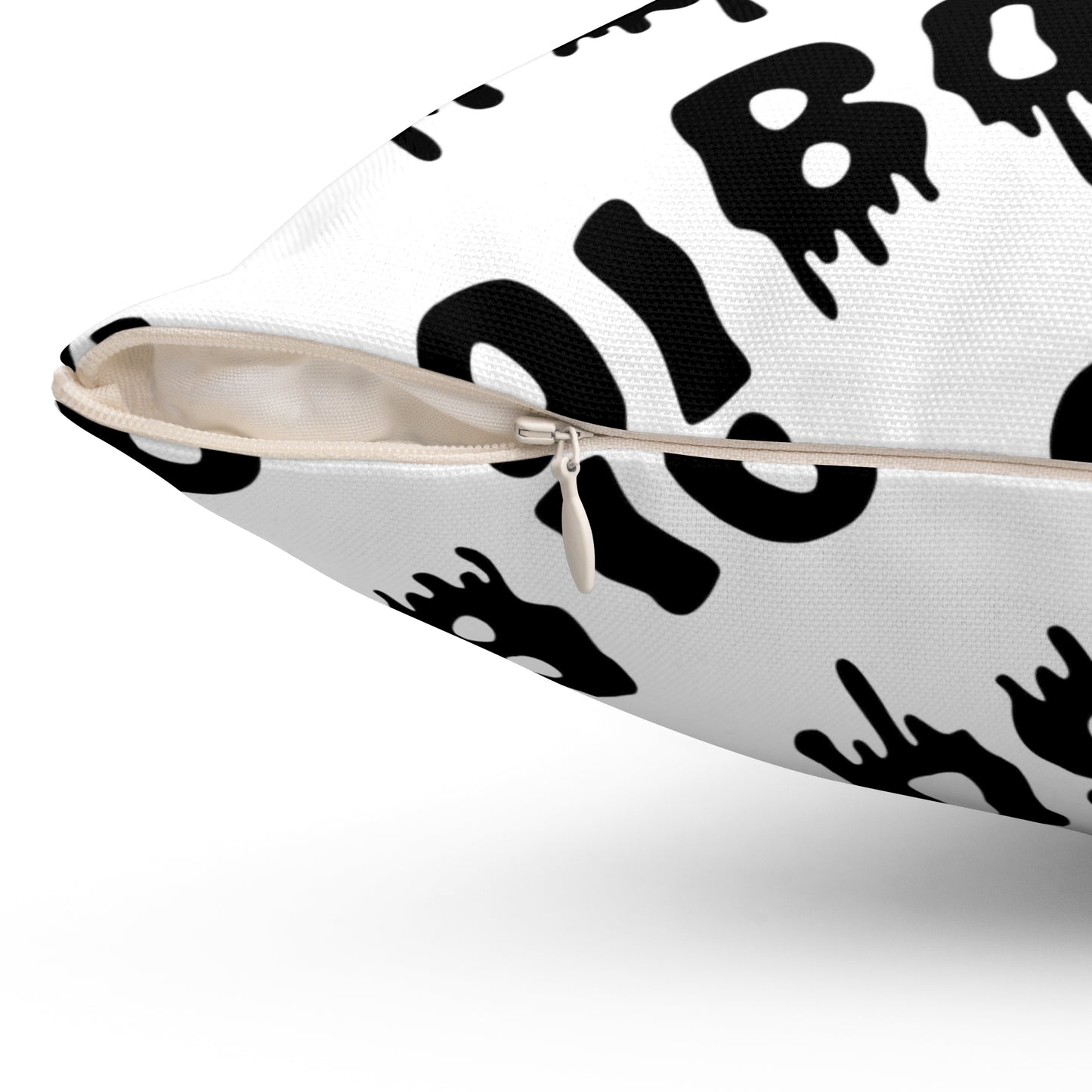 BOO! Halloween Pillow Spun Polyester Square