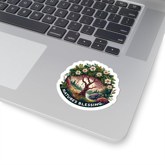 Nature’s Blessing Kiss-Cut Sticker