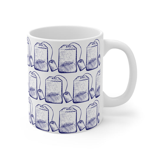 Tea Time Ceramic Mug 11oz