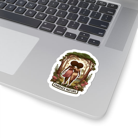 Embrace Nature Kiss-Cut Sticker