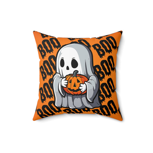 Boo Ghost Throw Pillow