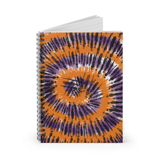 Tie Dye Spiral Notebook
