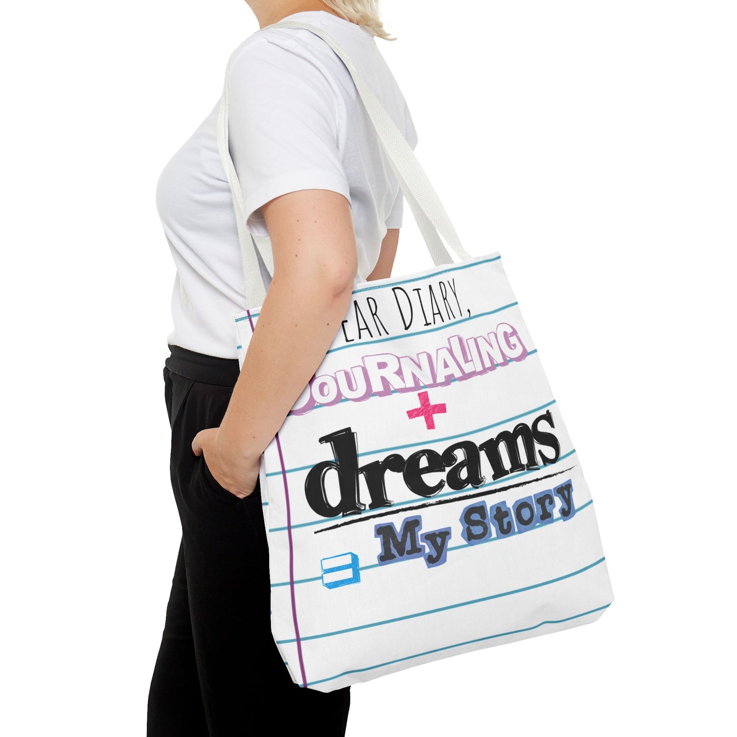 Storyteller's Tote Bag - Perfect for Writers, Students and Teachers