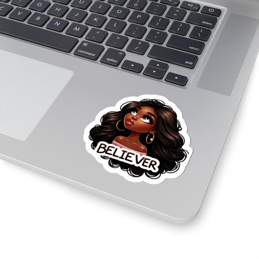 Believer Girl Kiss-Cut Sticker