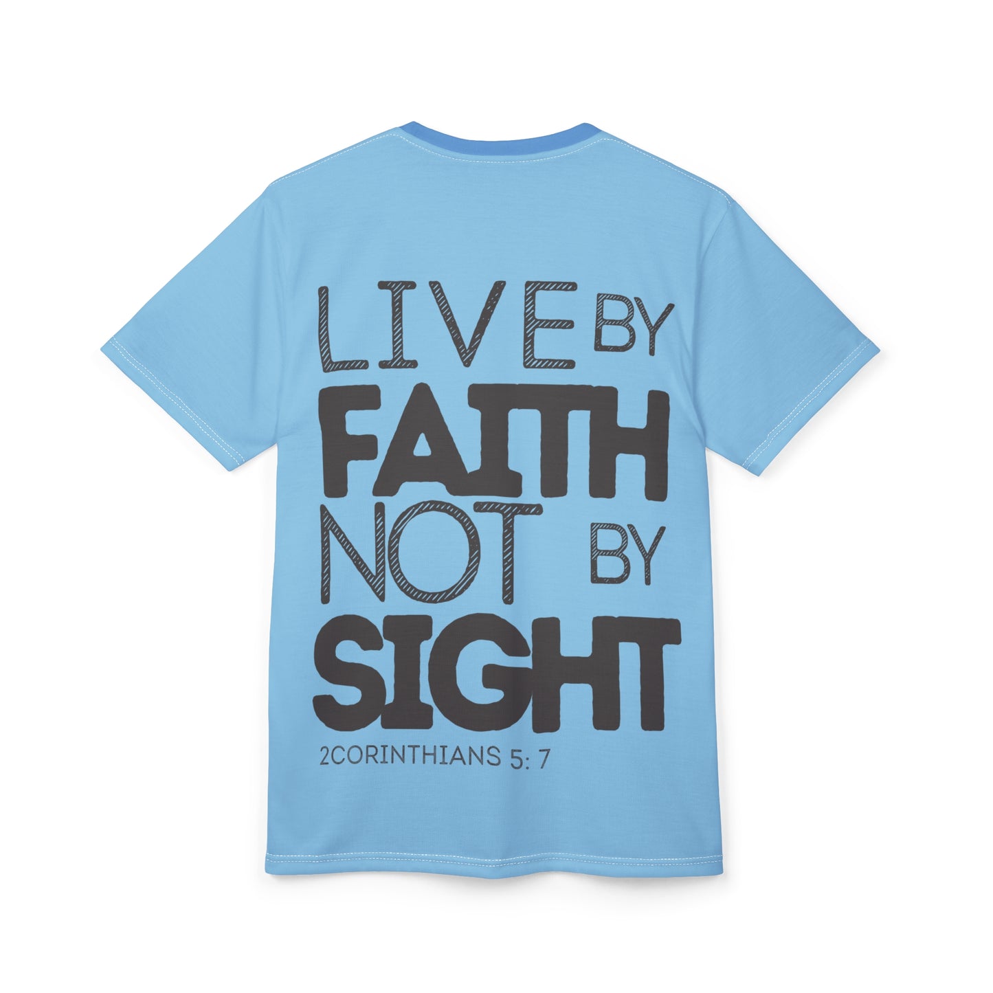 Faith vs Fear Unisex Tee (AOP)