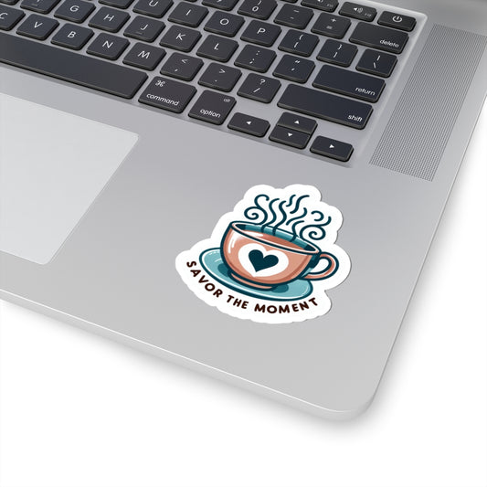 Savor the Moment Kiss-Cut Sticker