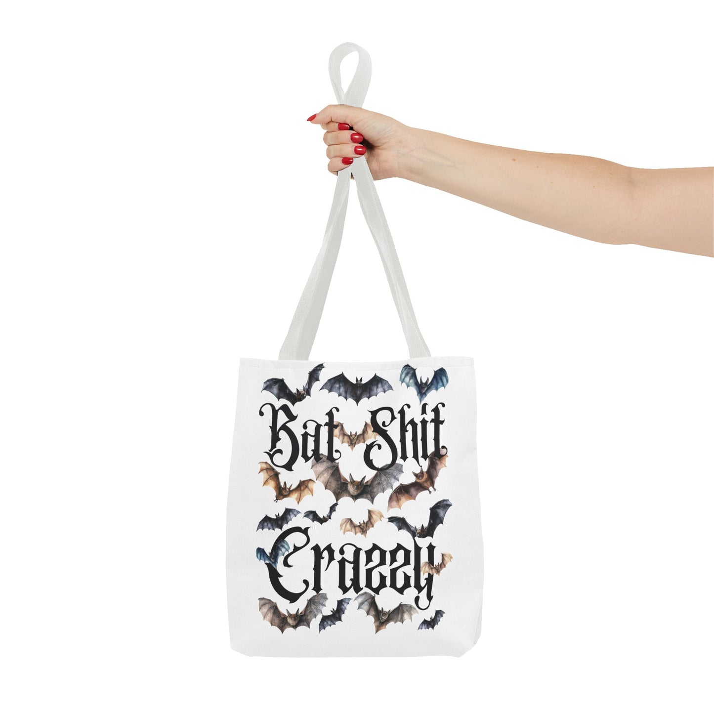 Bat Shit Crazy Halloween Tote Bag