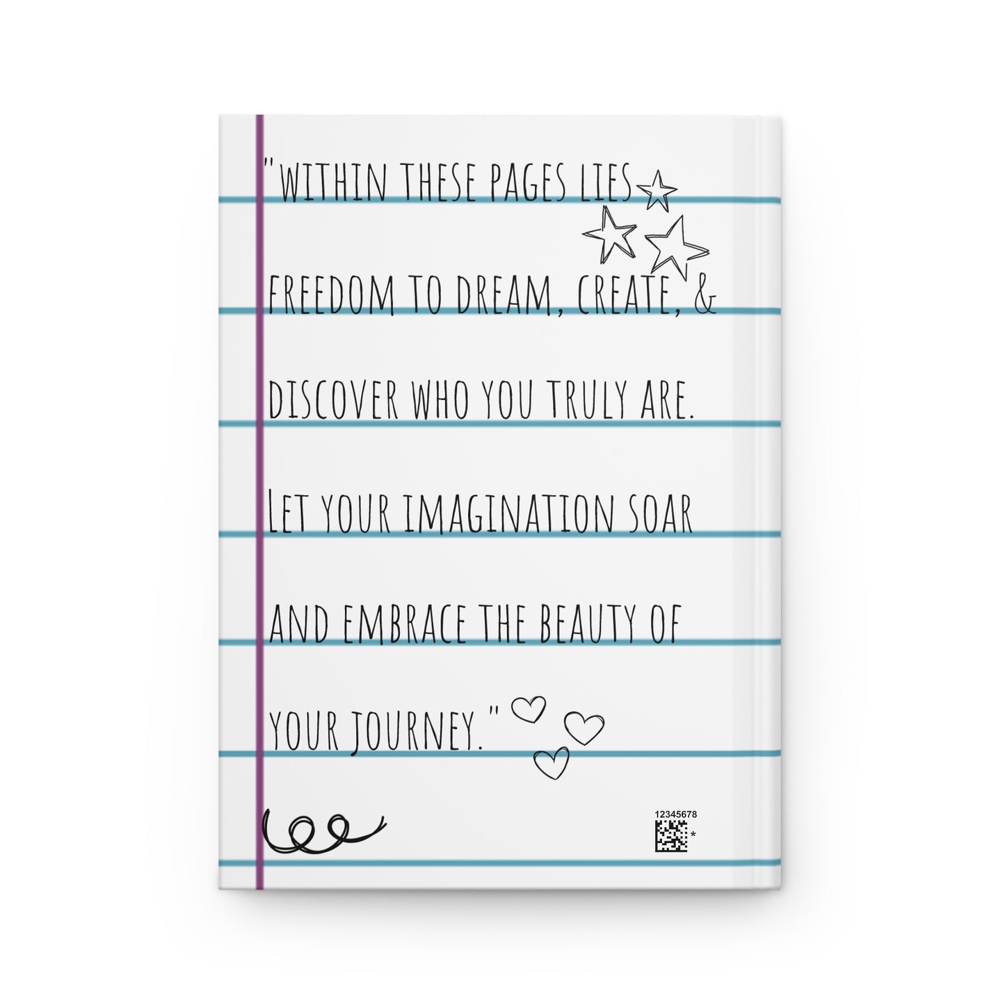 Dreamscape Diary - hardcover with lined pages