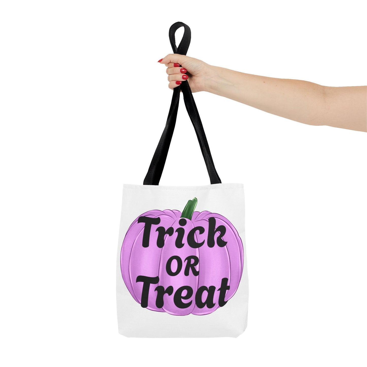 Purple Pumpkin Halloween Tote Bag