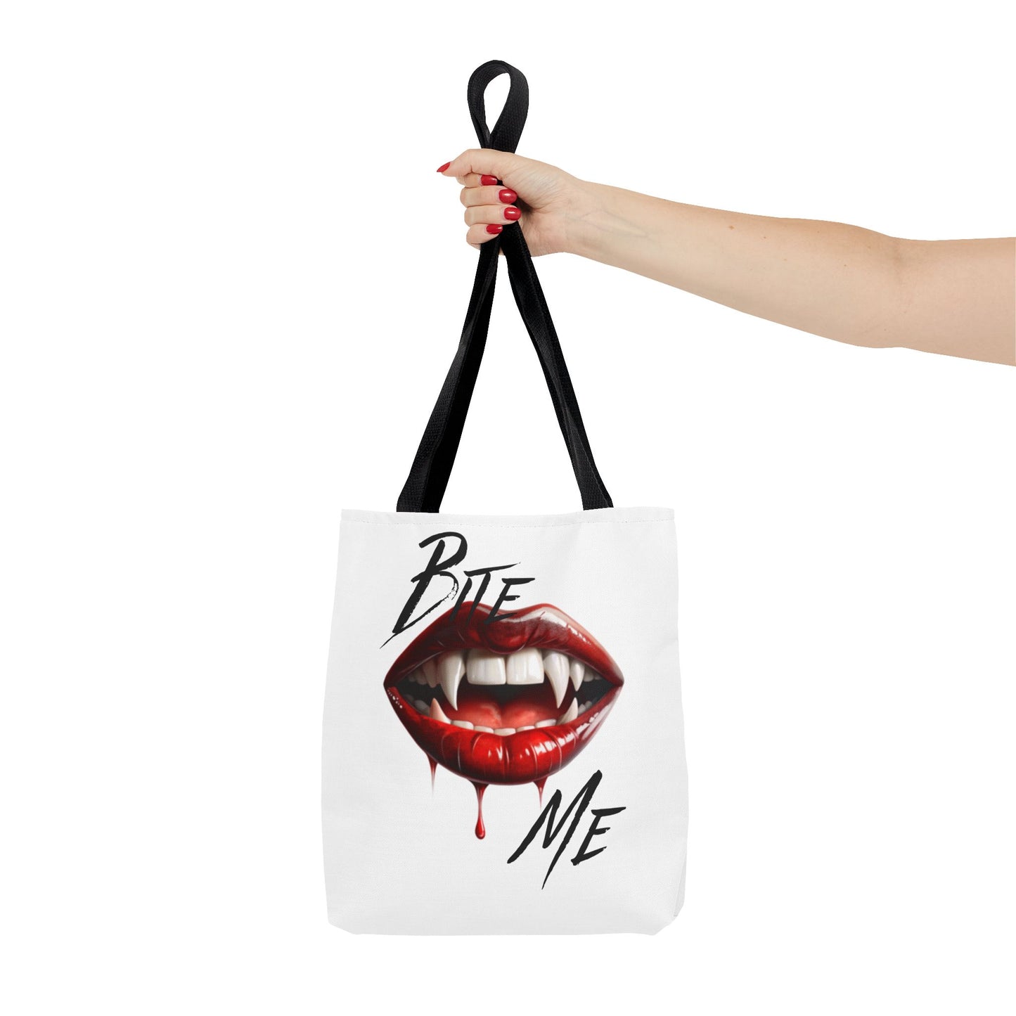 Bite Me Halloween Tote Bag