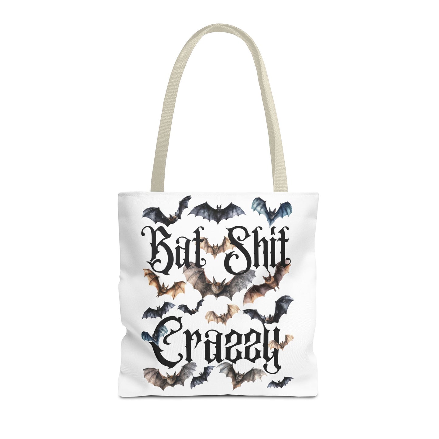 Bat Shit Crazy Halloween Tote Bag