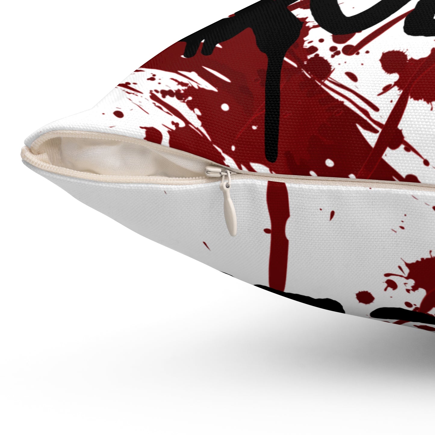 True Crime Queen Decorative Pillow, Throw Pillow for True Crime Fans, Gothic Home Decor, Unique Gift Idea, Cozy Room Accent