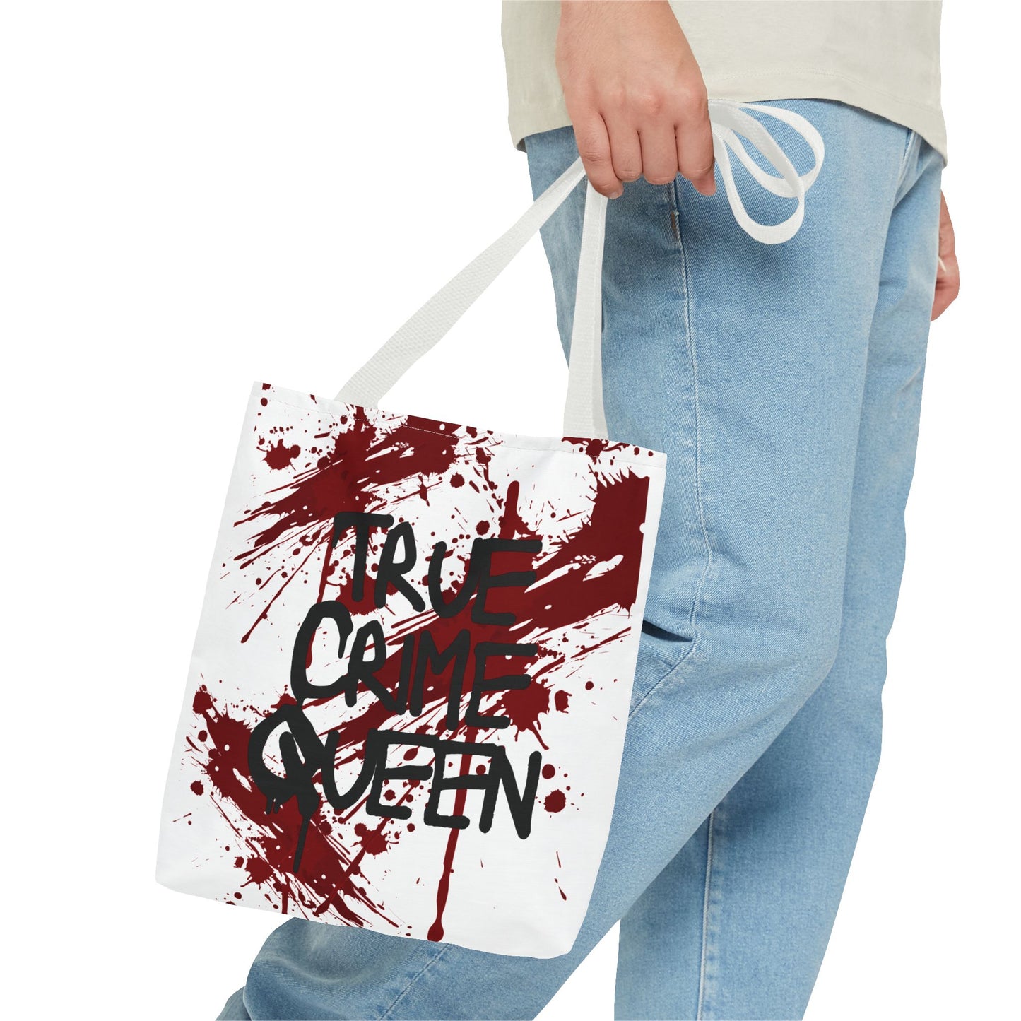 True Crime Halloween Tote Bag