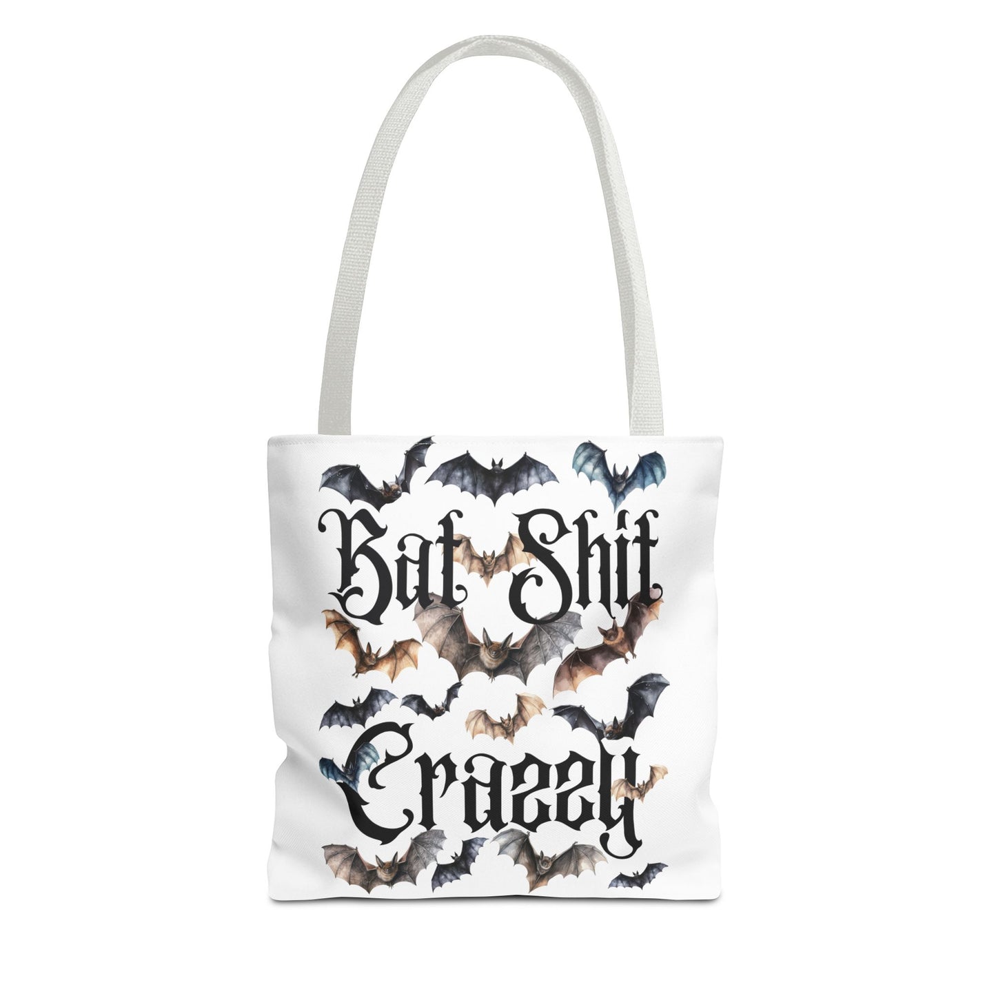 Bat Shit Crazy Halloween Tote Bag
