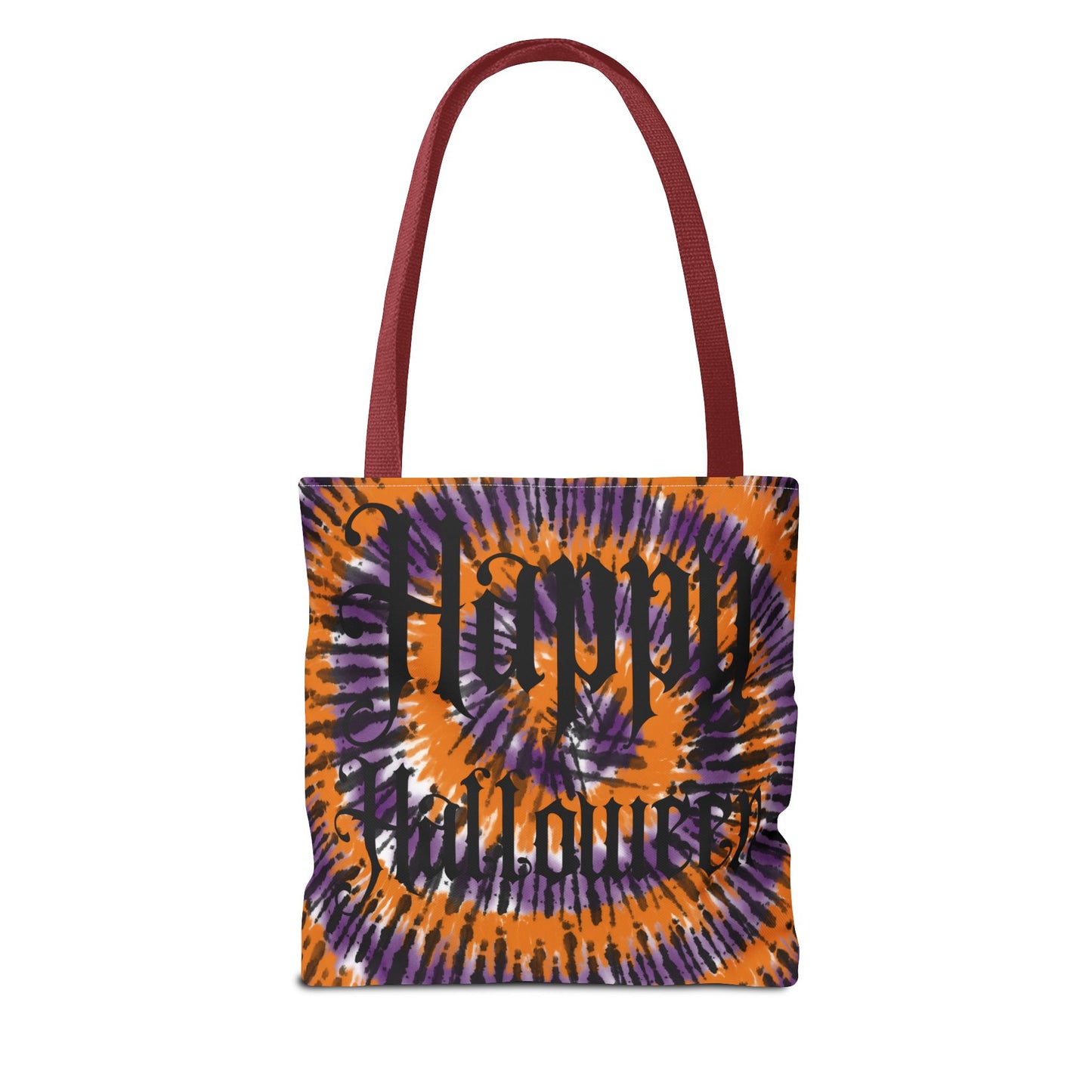 Happy Halloween Tie Dye Tote Bag
