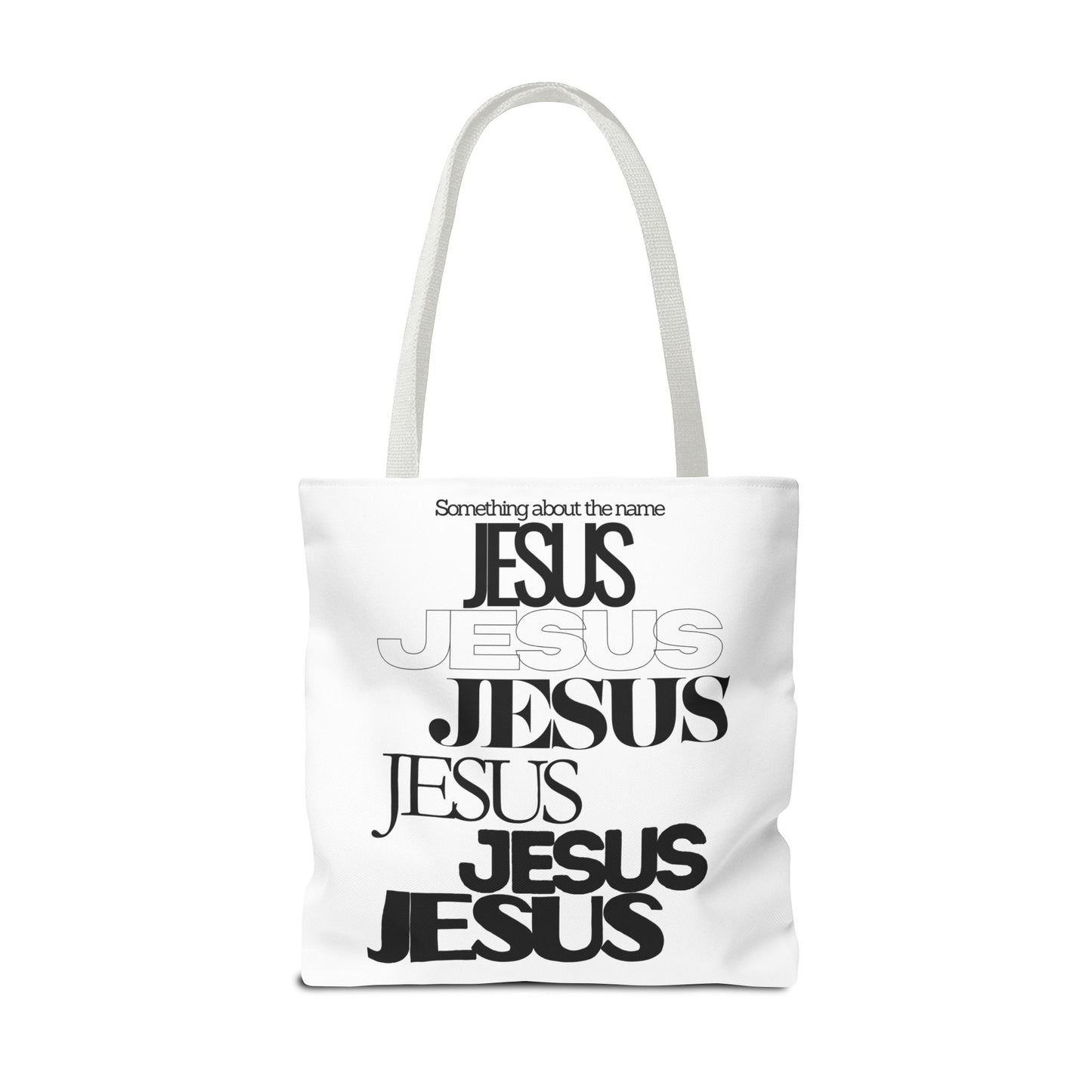 In His Name Book Tote (AOP)