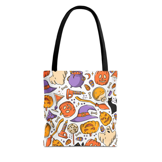 Halloween Print Tote Bag
