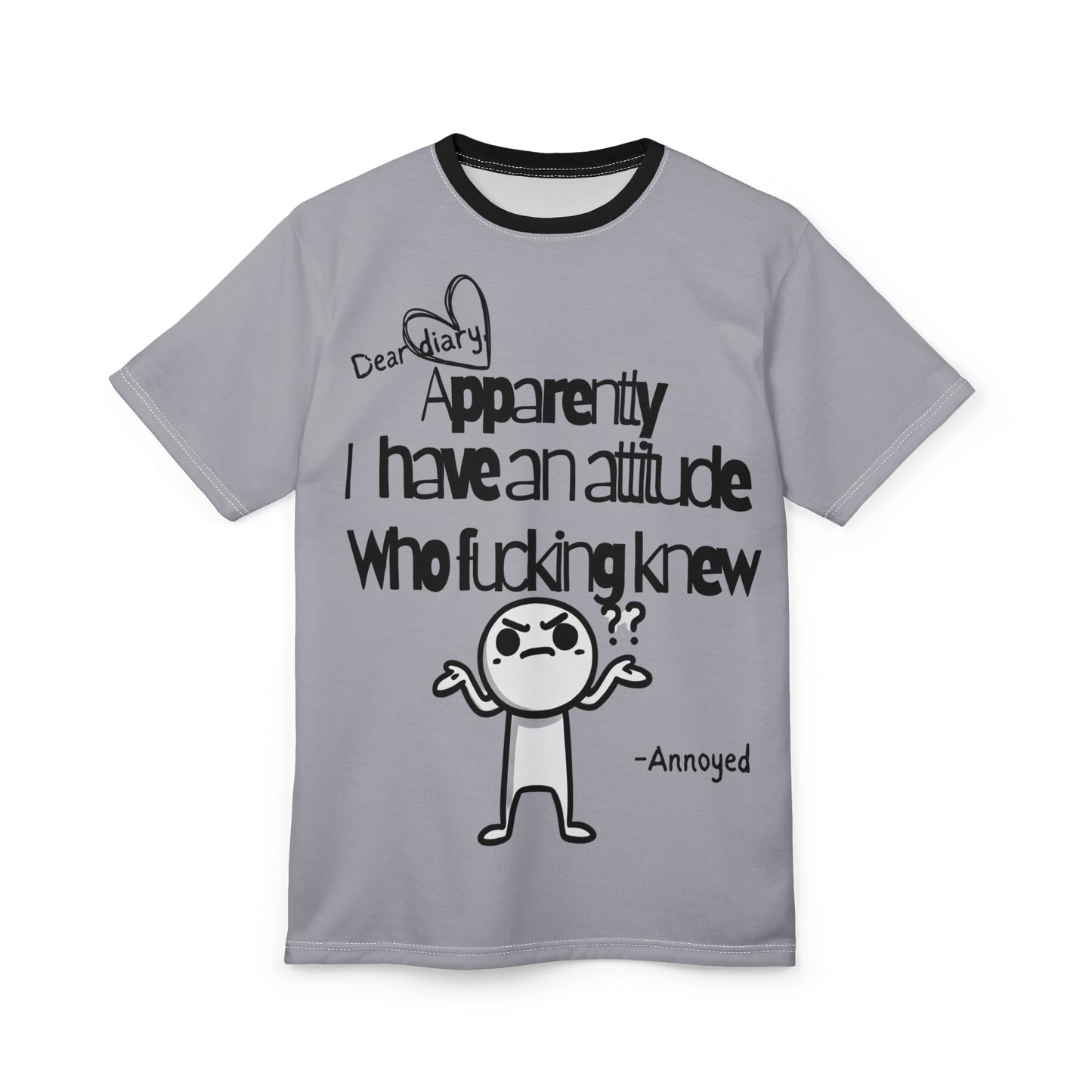 Unapologetically Annoyed Graphic Tee (AOP)