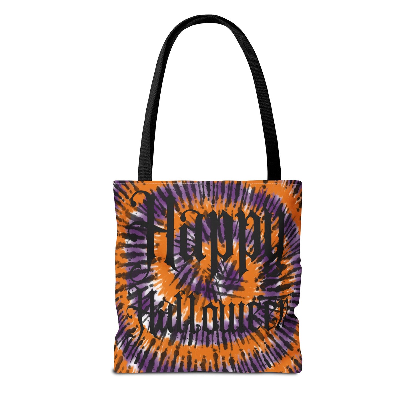Happy Halloween Tie Dye Tote Bag