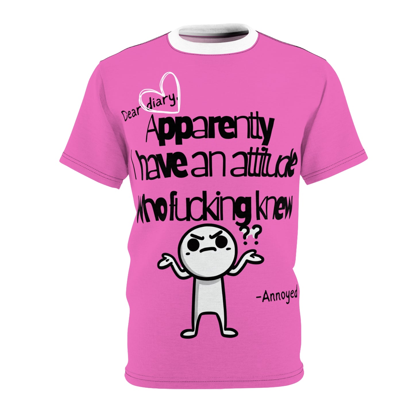 Unapologetically Annoyed Graphic Tee (AOP)