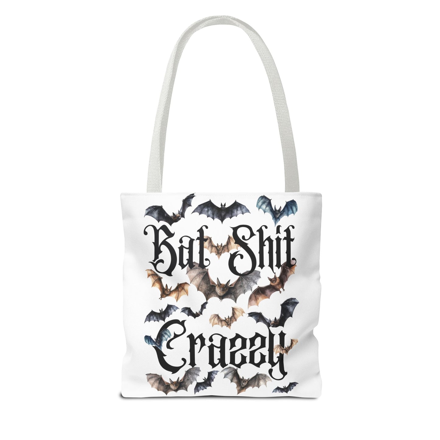 Bat Shit Crazy Halloween Tote Bag