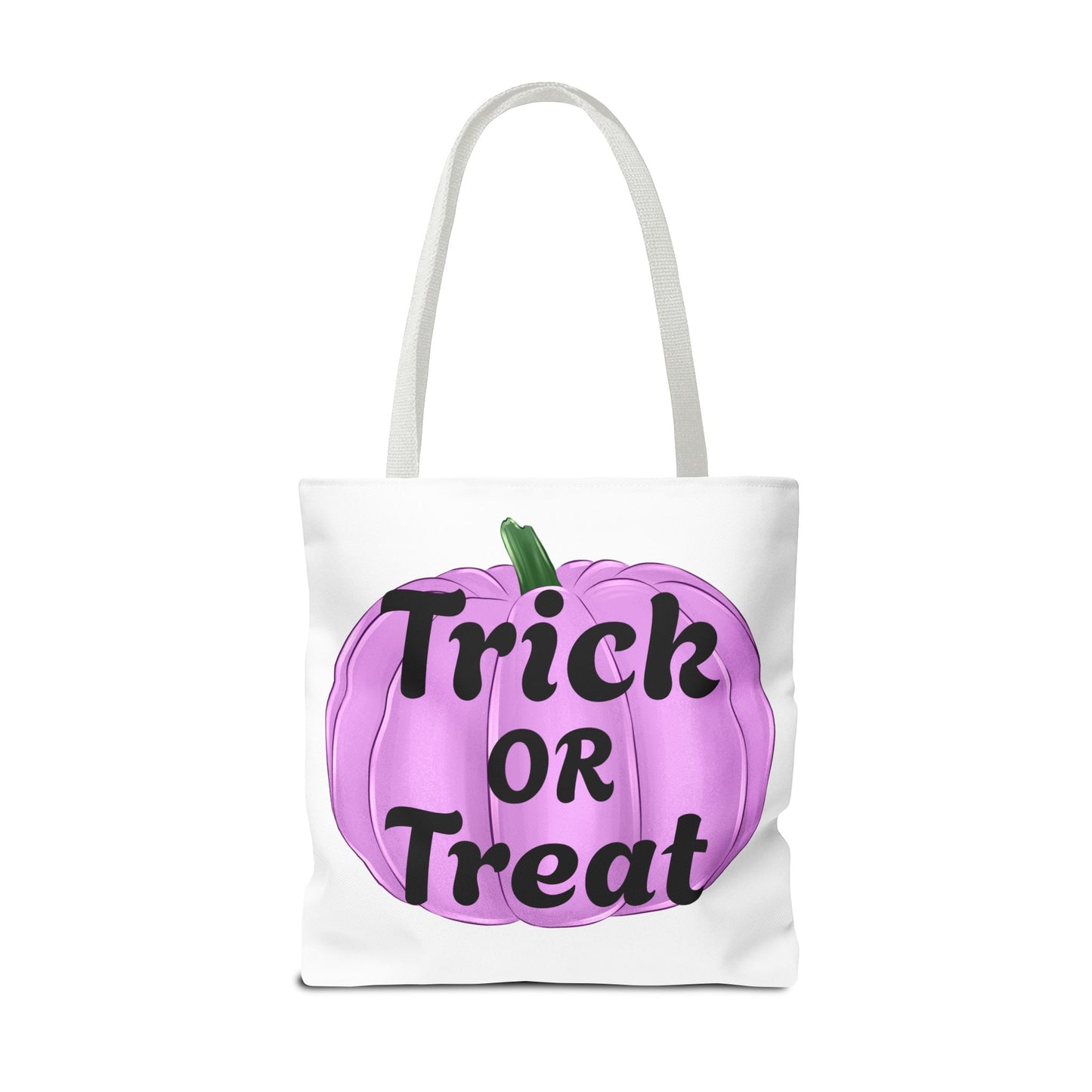 Purple Pumpkin Halloween Tote Bag