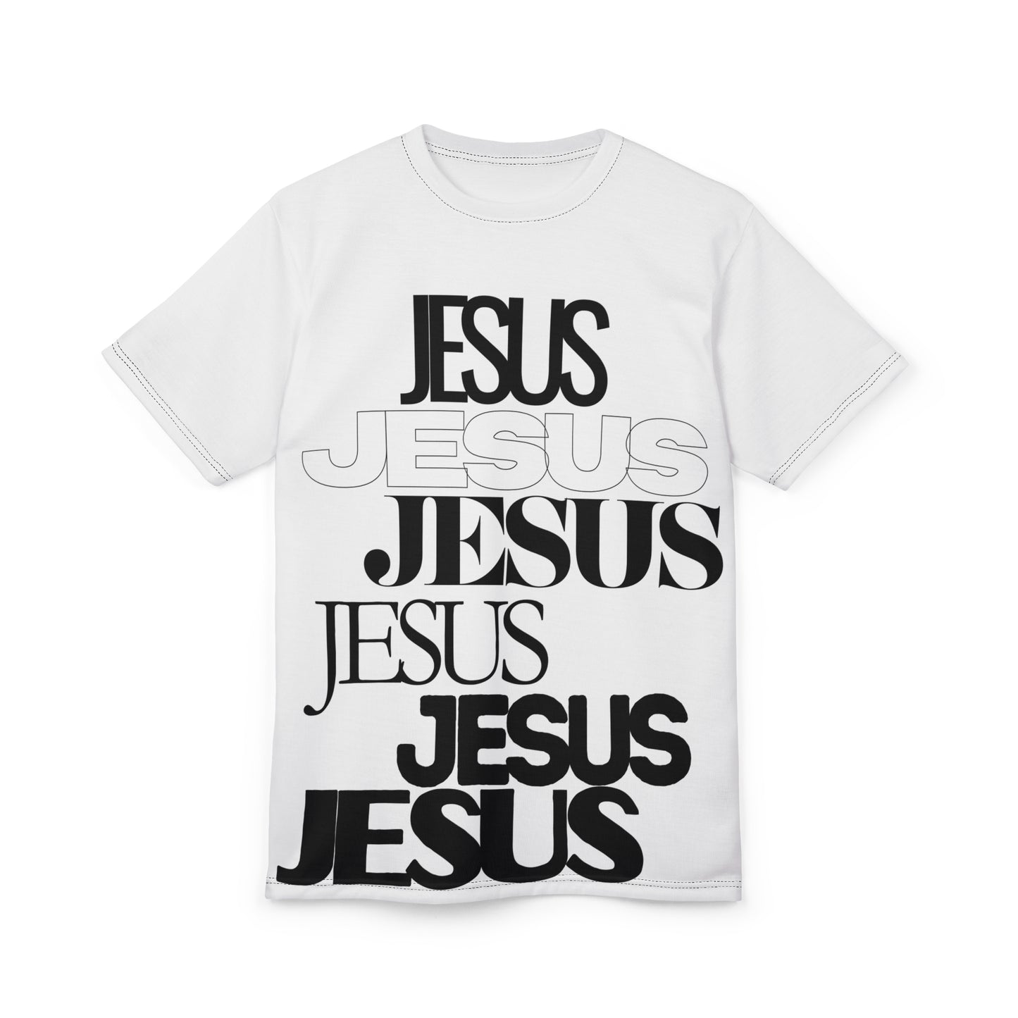In His Name Graphic Tee (AOP)
