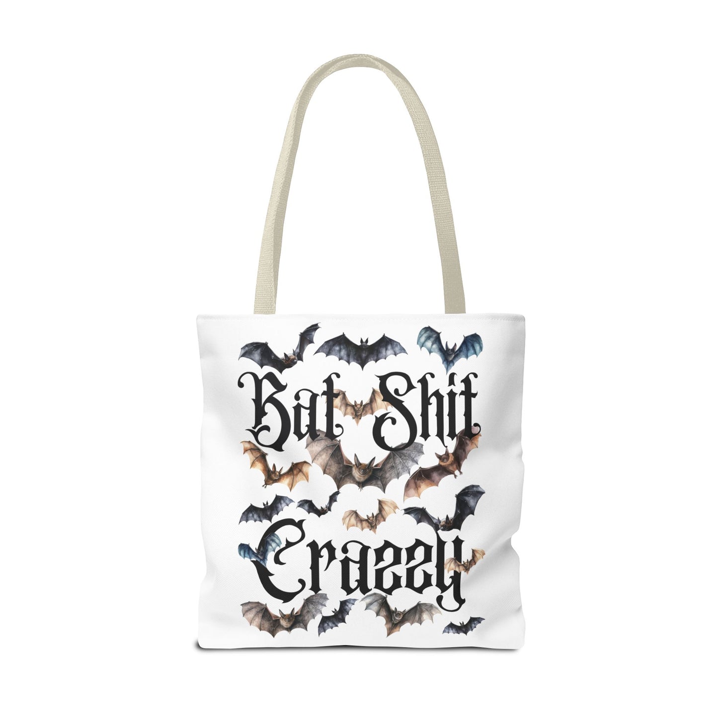 Bat Shit Crazy Halloween Tote Bag