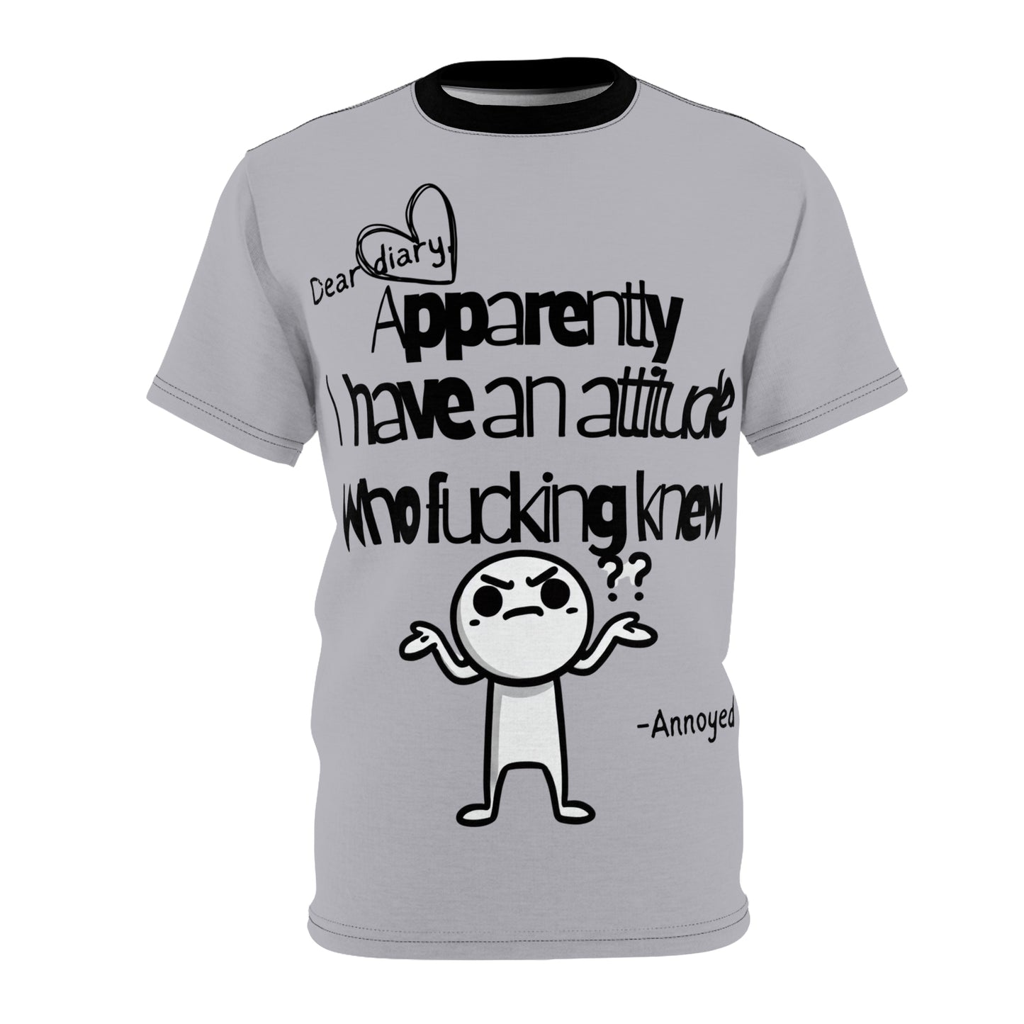 Unapologetically Annoyed Graphic Tee (AOP)