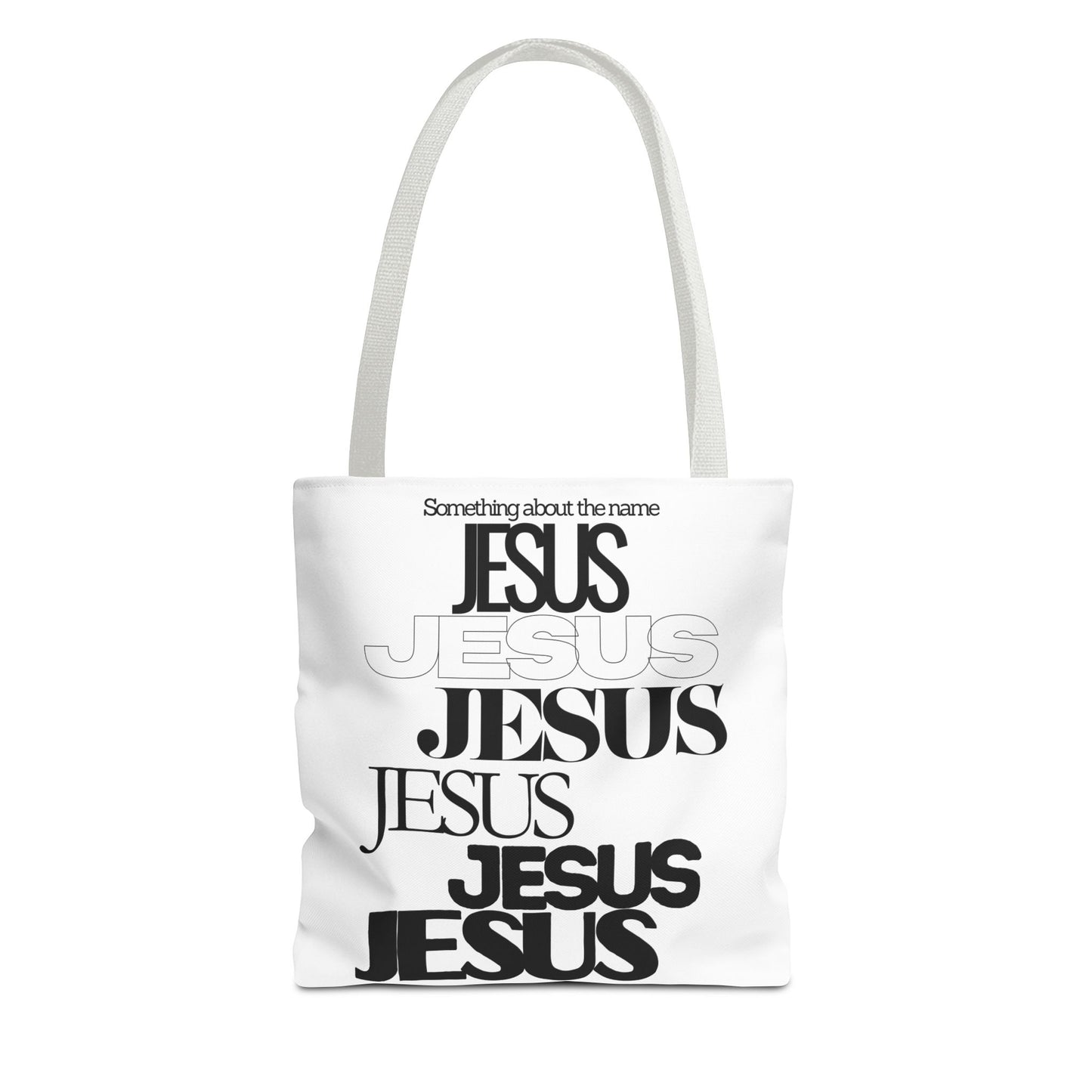 In His Name Book Tote (AOP)