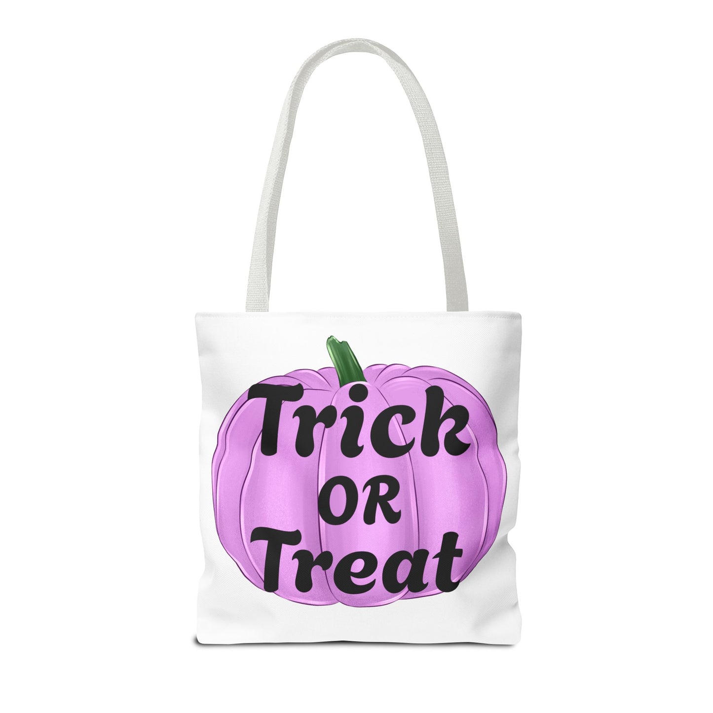 Purple Pumpkin Halloween Tote Bag