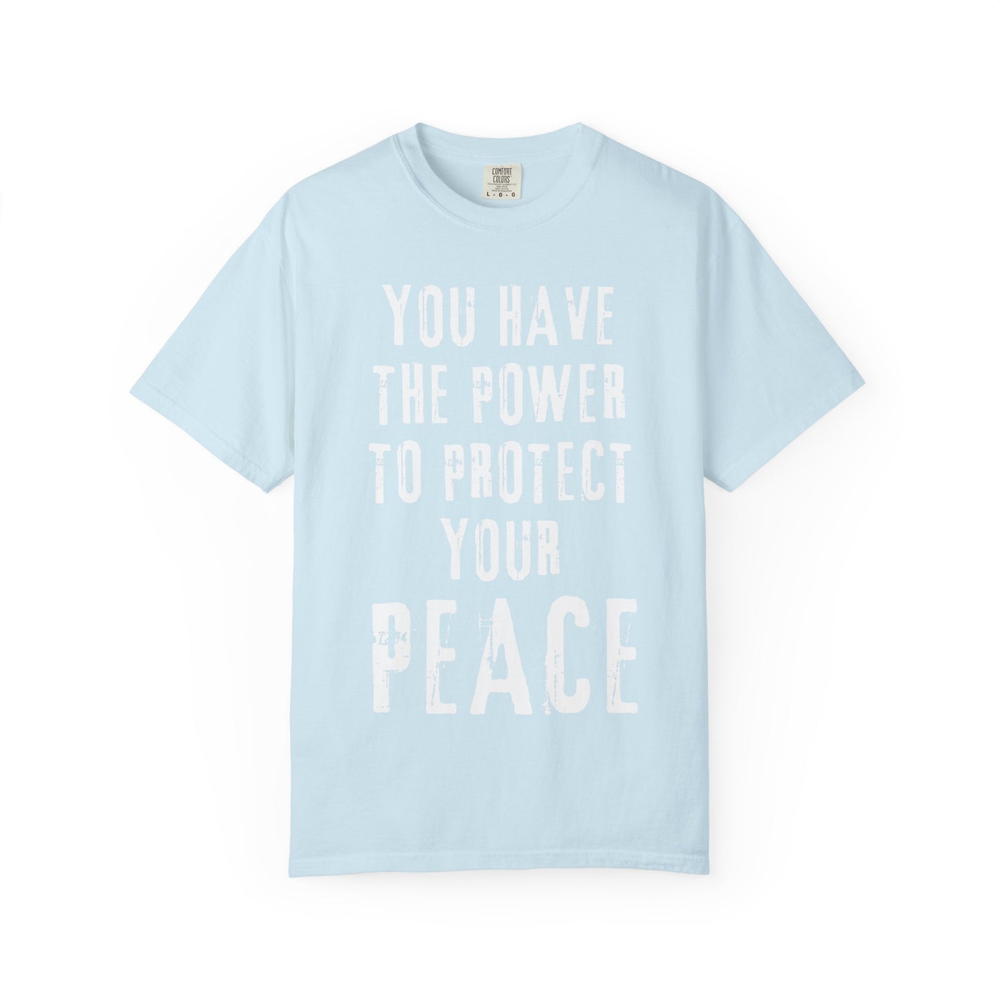 Empowered Peace Tee Unisex Garment-Dyed