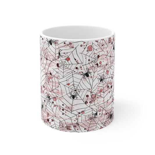 Spiderweb Halloween Mug 11oz