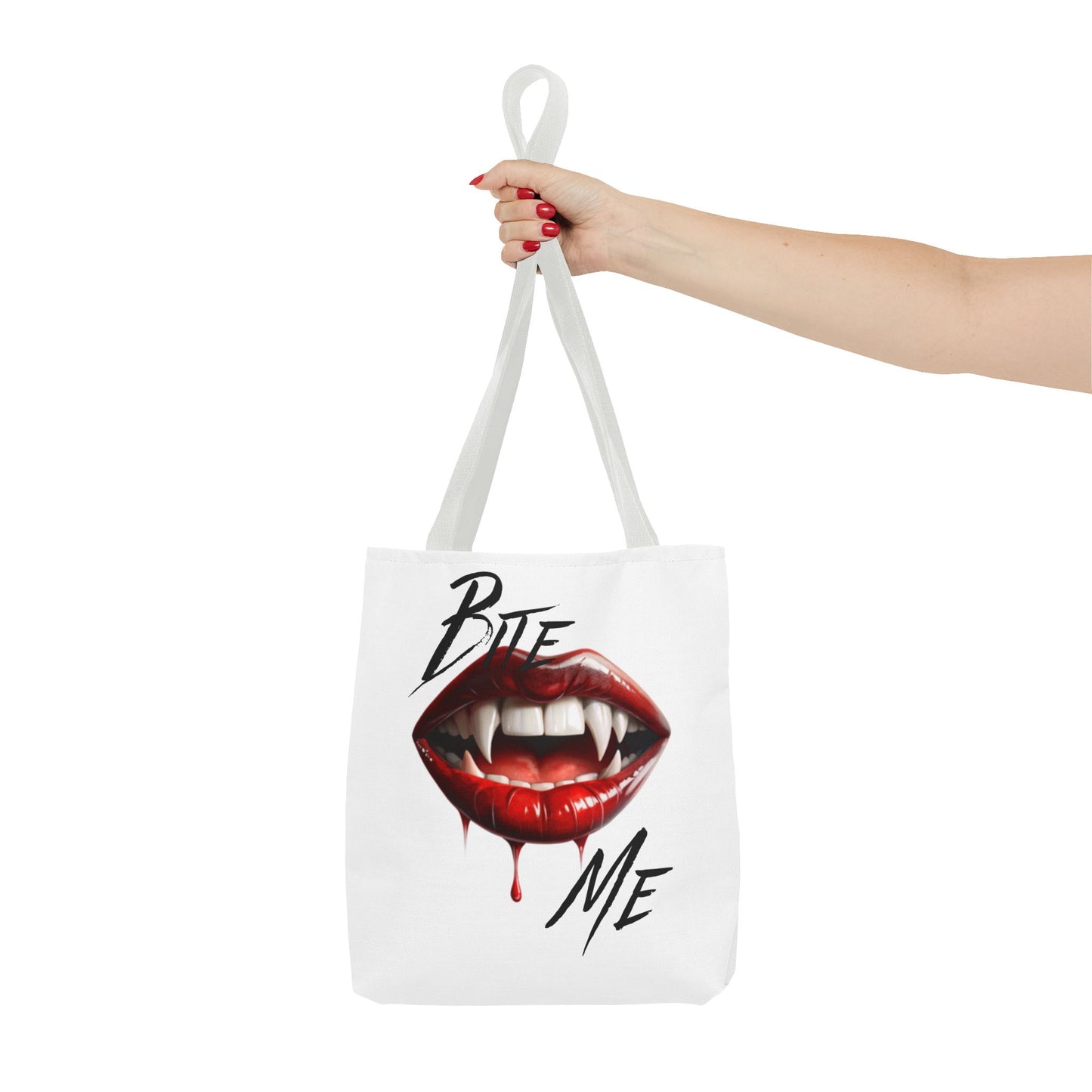 Bite Me Halloween Tote Bag