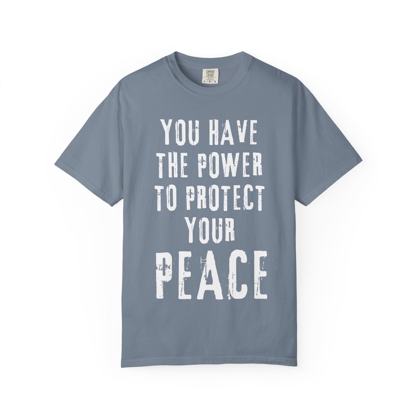 Empowered Peace Tee Unisex Garment-Dyed