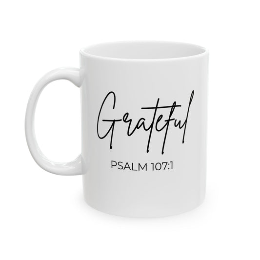 Grateful Ceramic Mug – 11oz