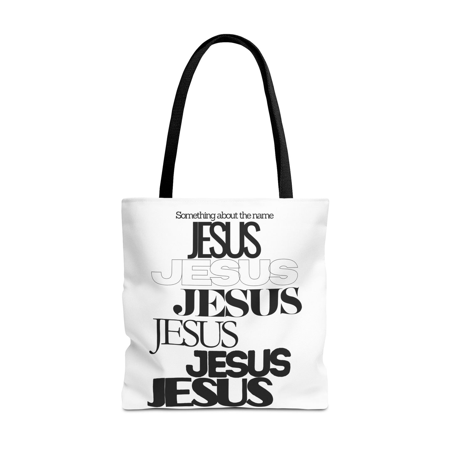 In His Name Book Tote (AOP)