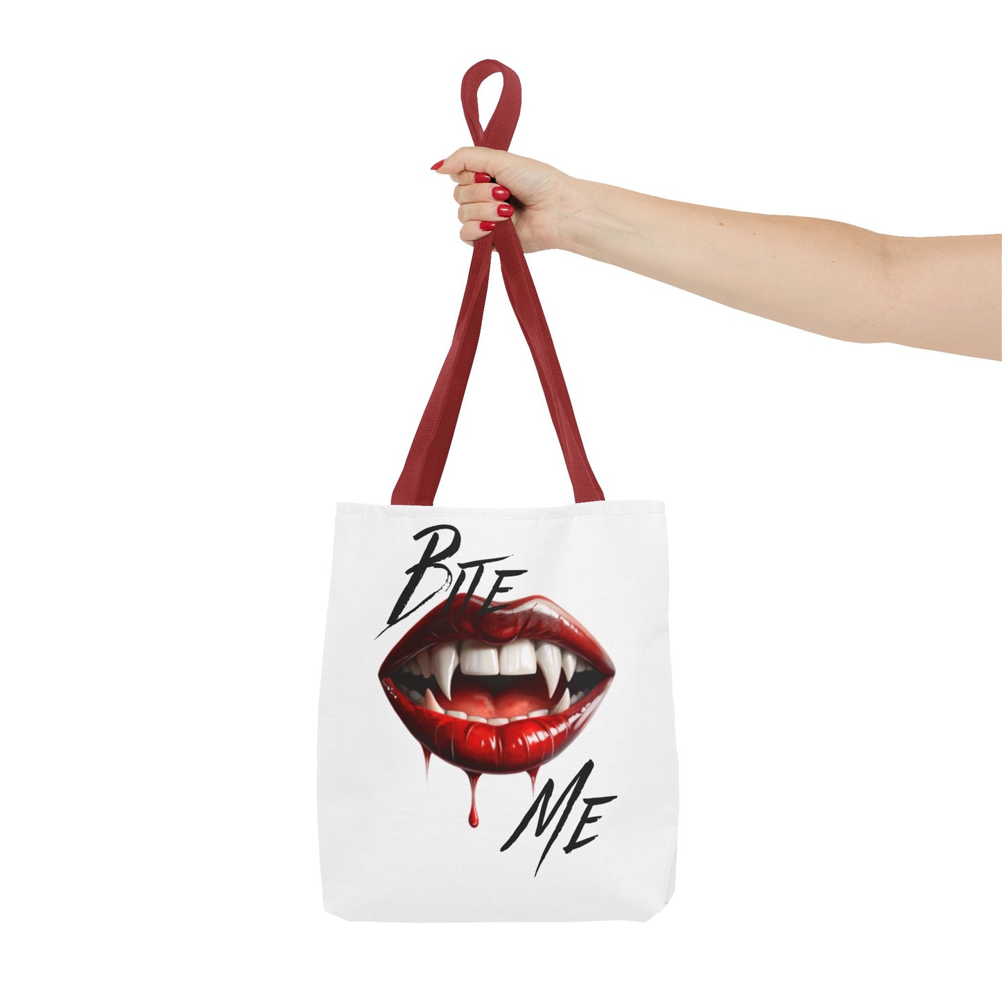 Bite Me Halloween Tote Bag