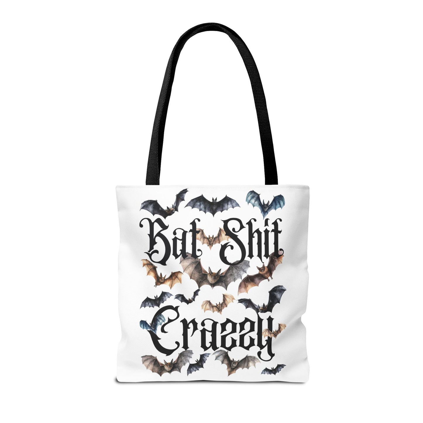 Bat Shit Crazy Halloween Tote Bag