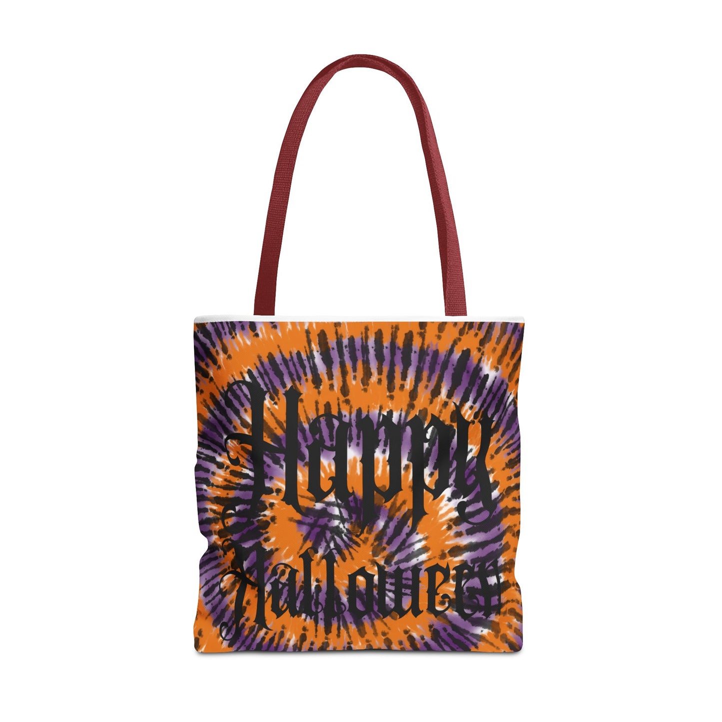 Happy Halloween Tie Dye Tote Bag
