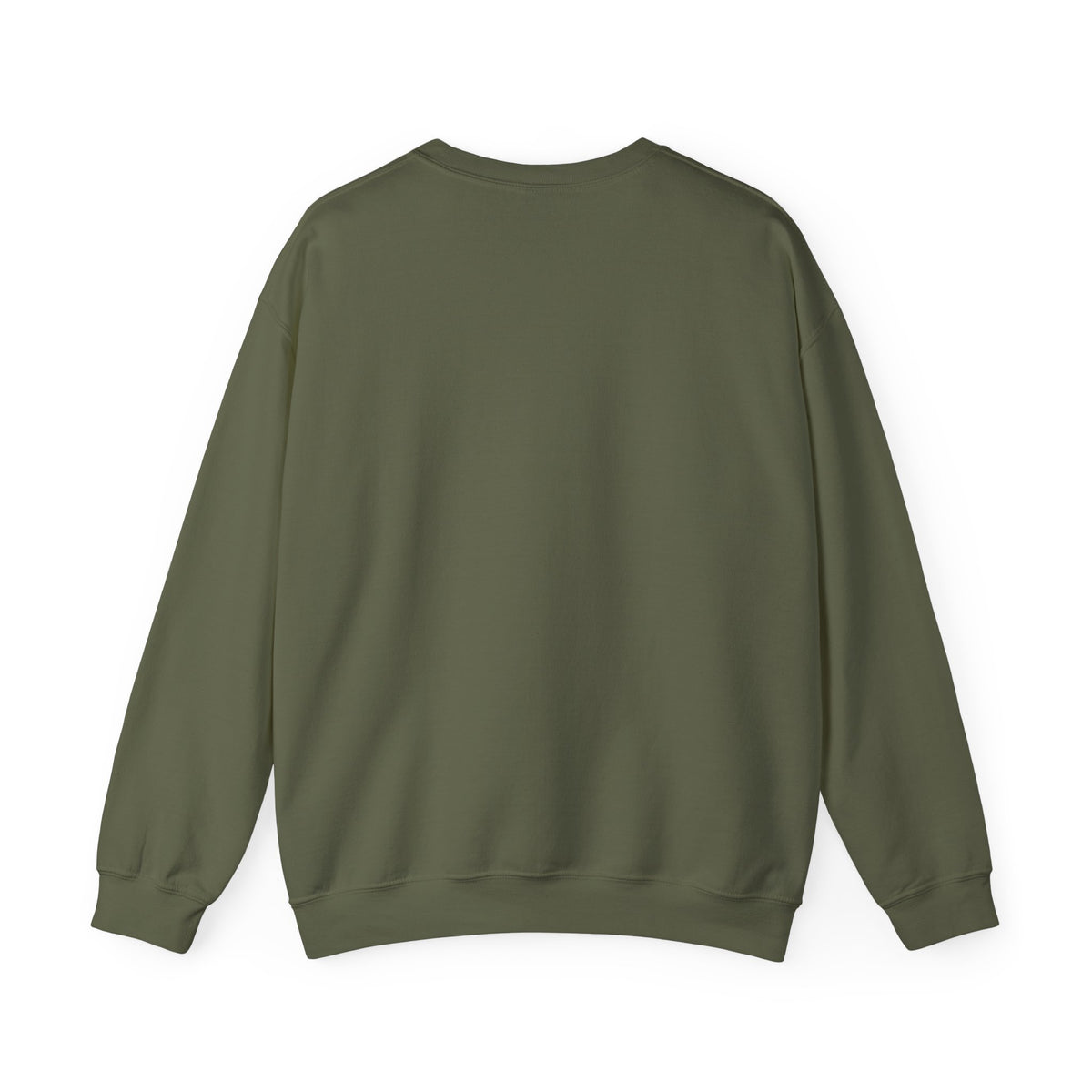 Grateful Crewneck Sweatshirt – Military Green & Dark Chocolate