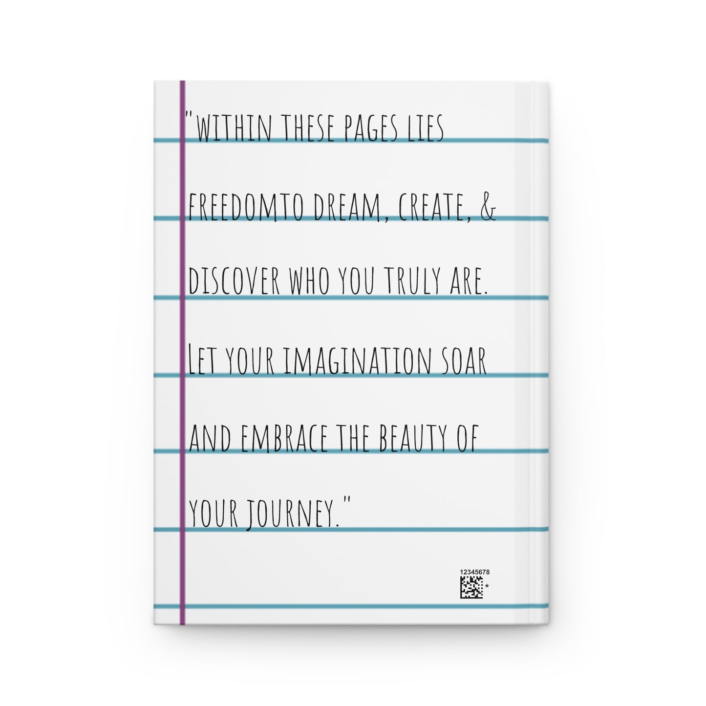 Lined Hardcover Journal for Students & Writers