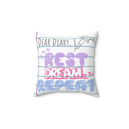 Recharge & Renew Polyester Throw Pillow