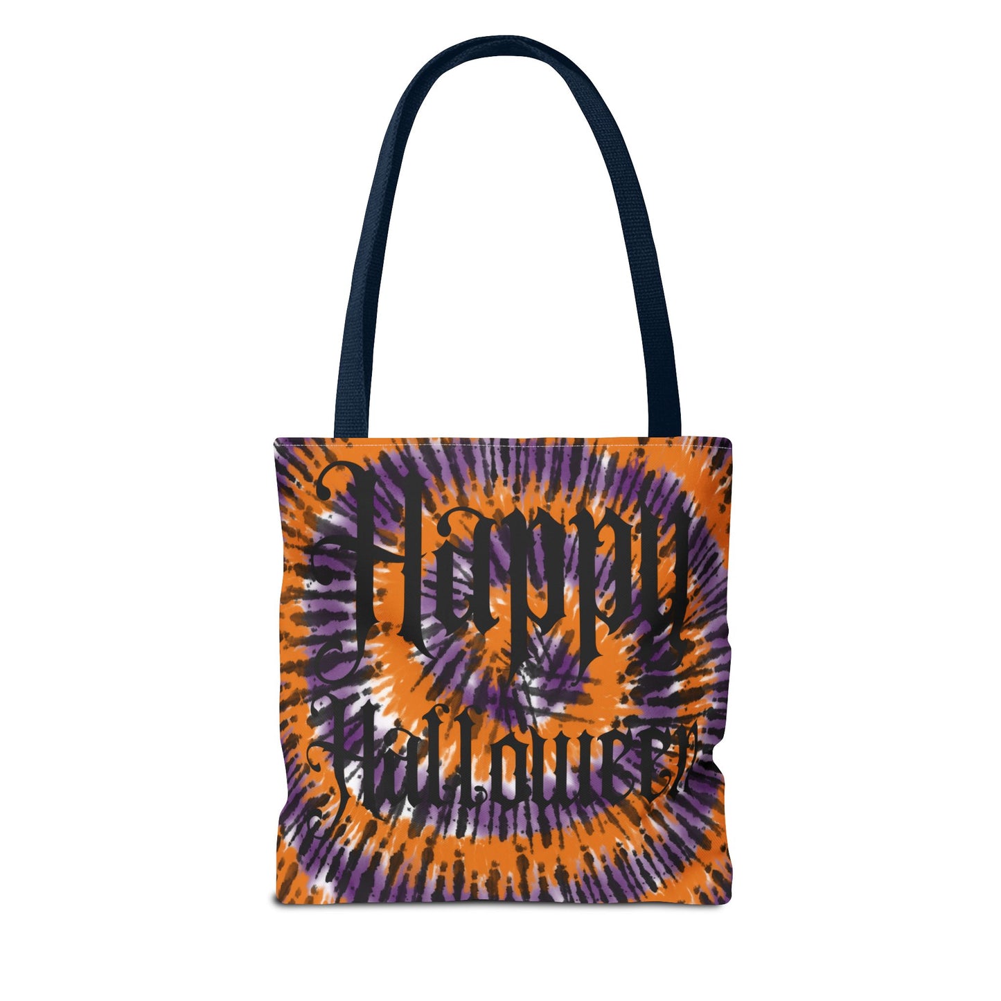 Happy Halloween Tie Dye Tote Bag