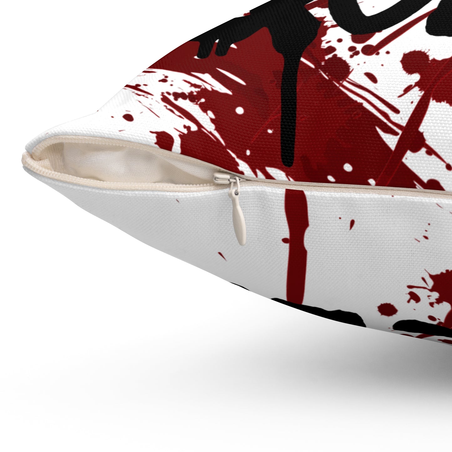 True Crime Queen Decorative Pillow, Throw Pillow for True Crime Fans, Gothic Home Decor, Unique Gift Idea, Cozy Room Accent