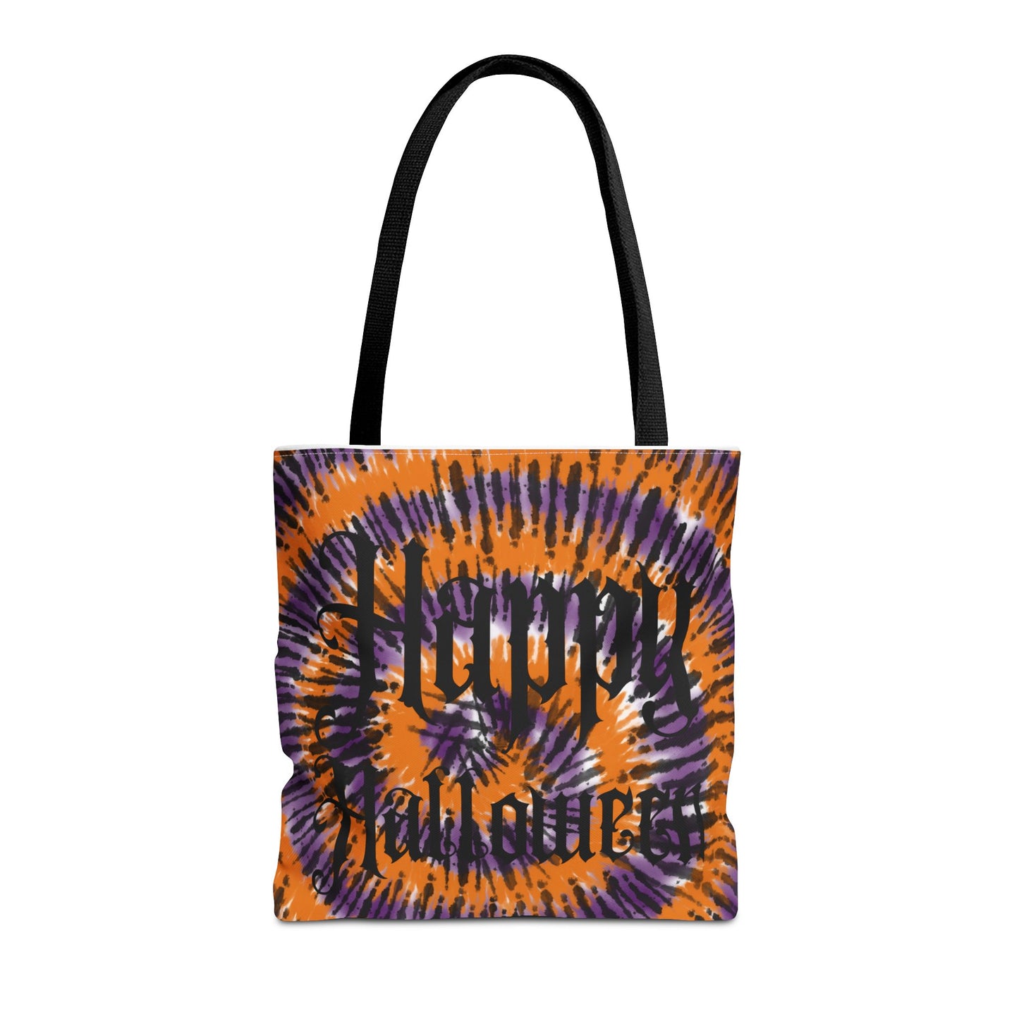Happy Halloween Tie Dye Tote Bag