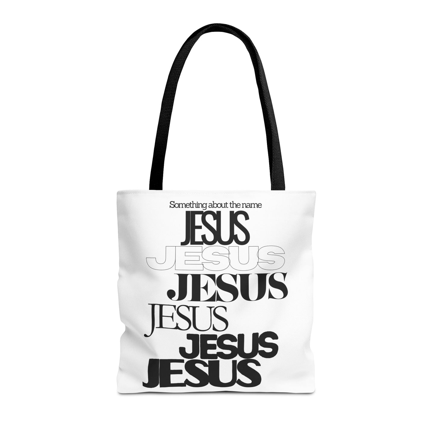In His Name Book Tote (AOP)